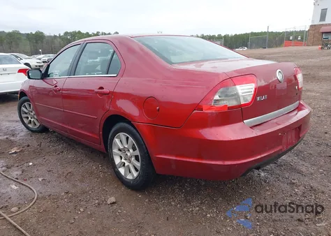 2006 Mercury Milan V6 from USA, damaged, VIN 3MEFM07146R650356